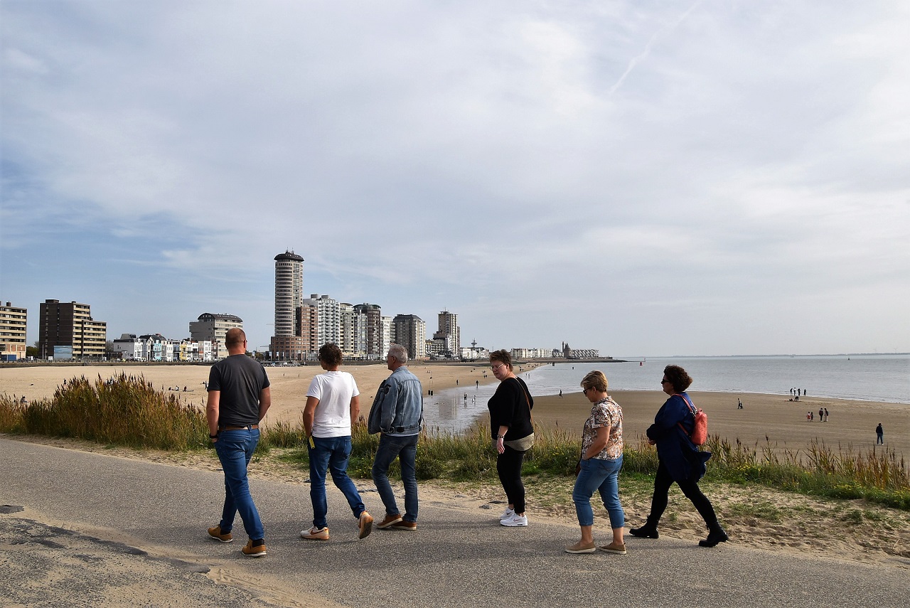 Wandelen eind oktober zonder jas. Foto: Anne-Marie van Iersel 