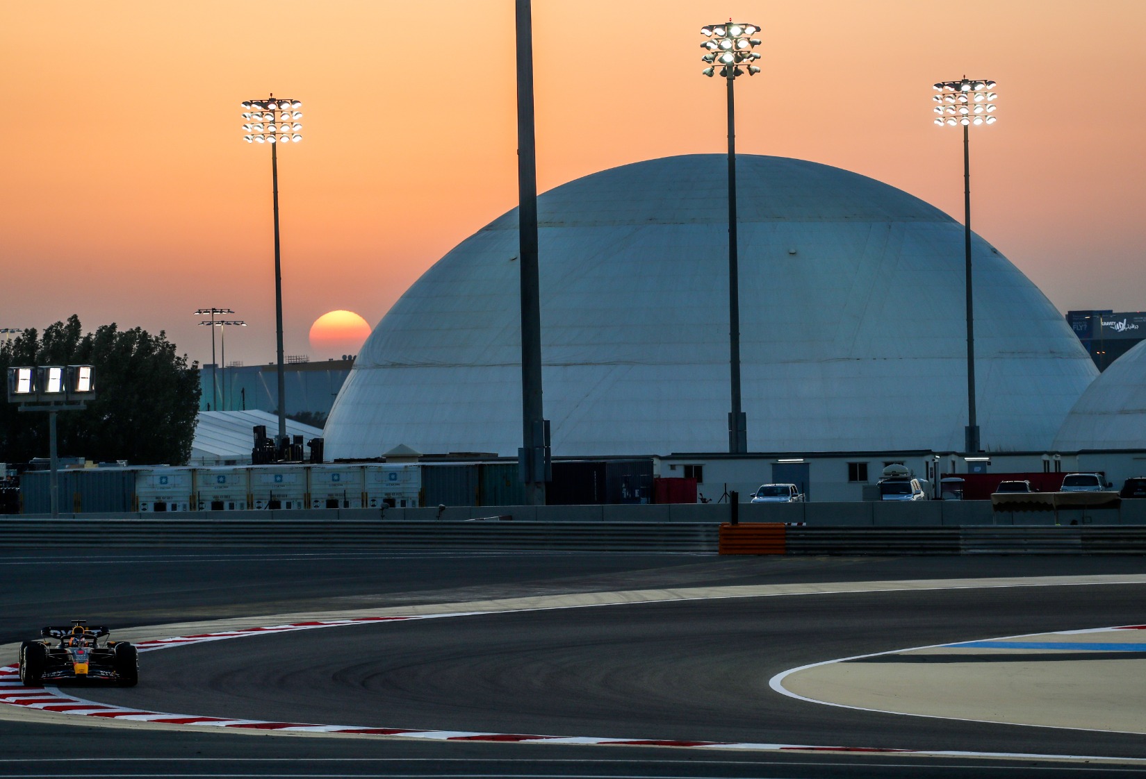 Max Verstappen tijdens de testdagen in Bahrein, 23 februari 2023. Foto: Redbullcontenpool/Peter Fox/Getty Images