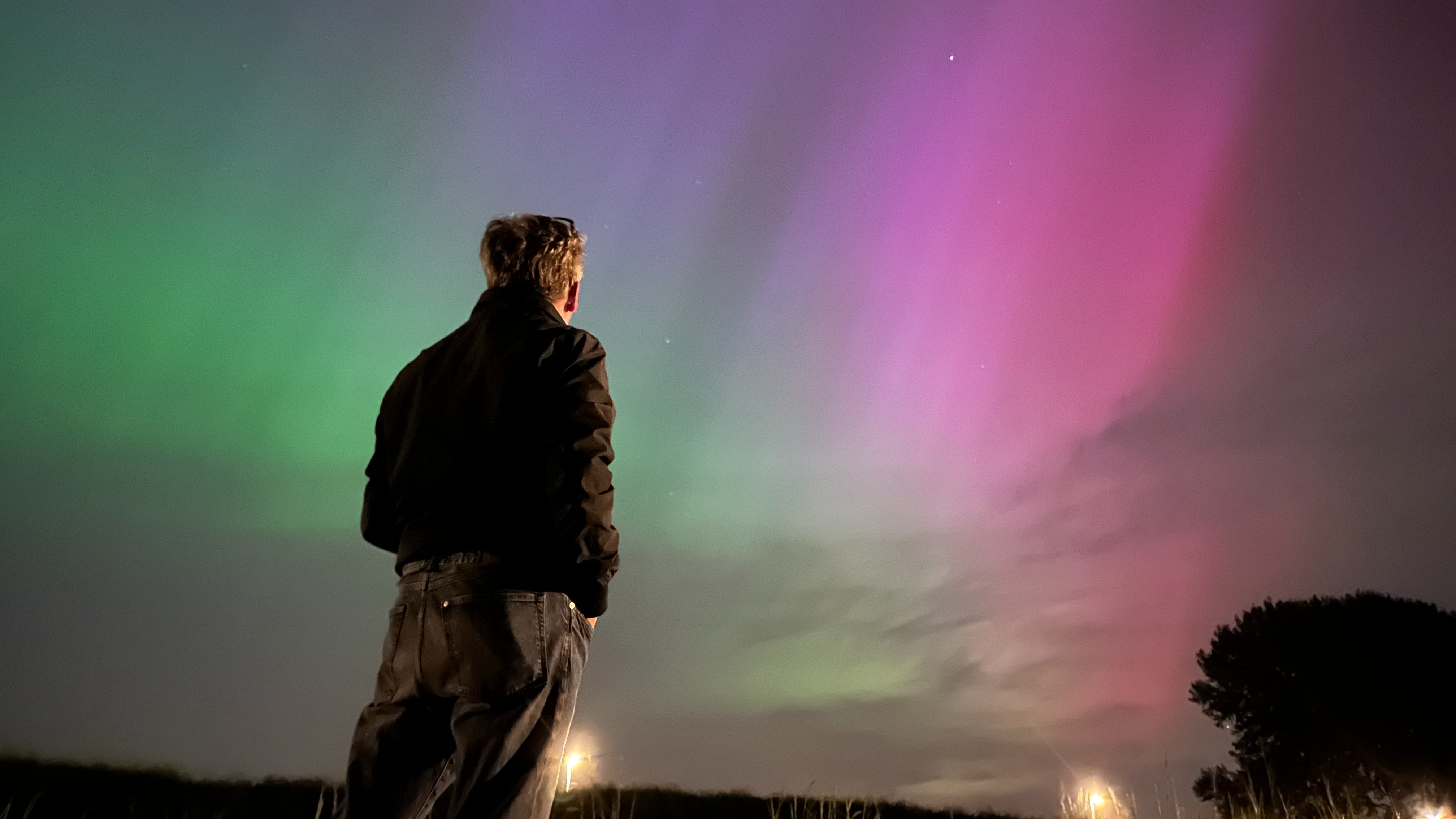 Noorderlicht in Nederland. Foto: Megan Loomeyer