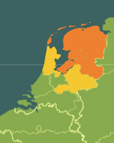 Waarschuwingen dinsdagavond 3 feb 26