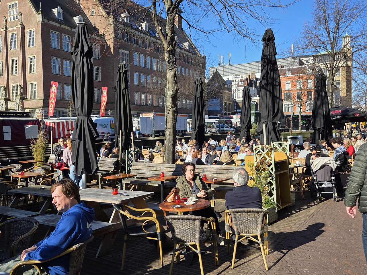 Eerste lokale warme dag van het jaar