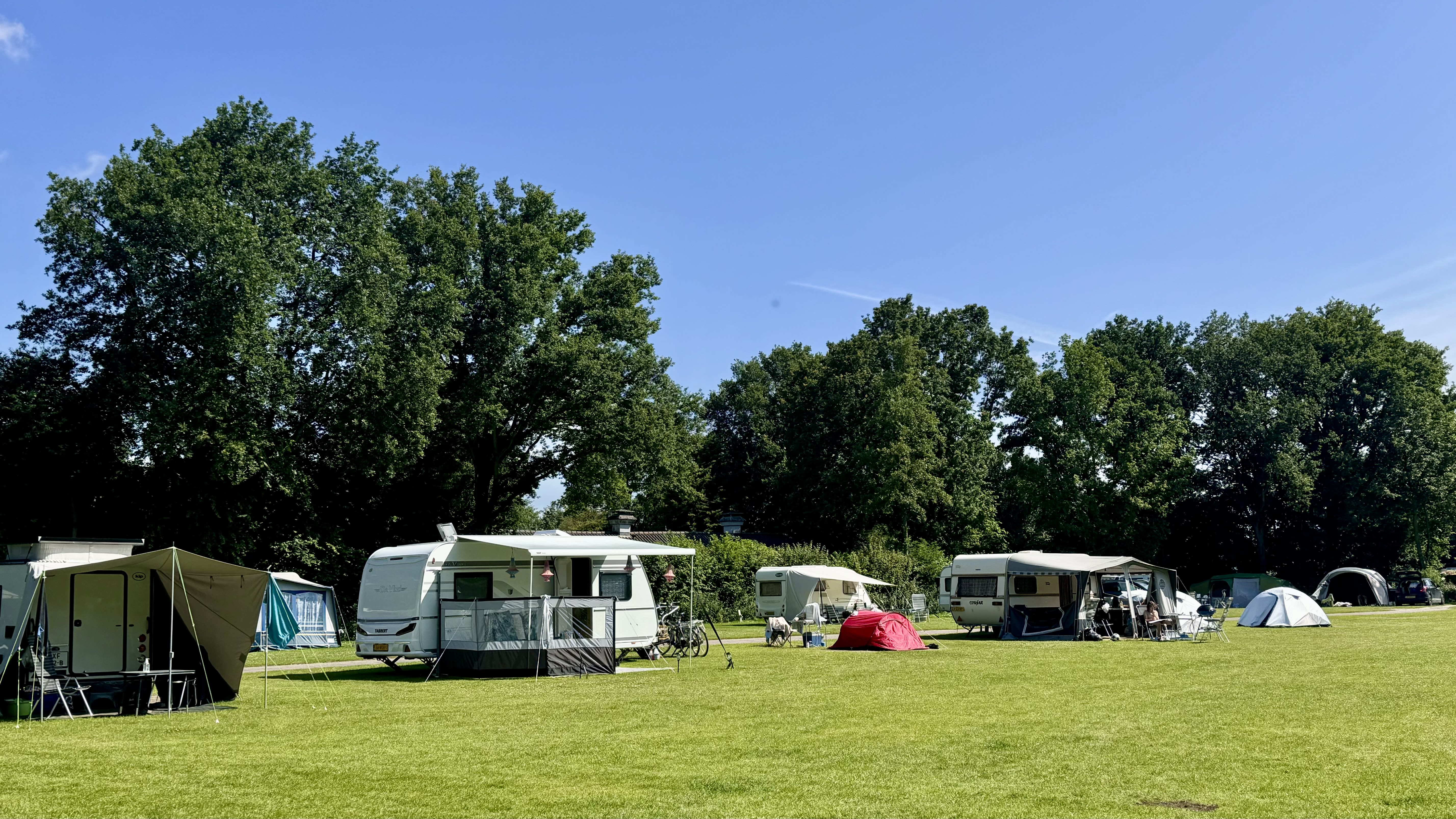 Volgende week is het prima weer om te kamperen. Foto: Jolanda Bakker