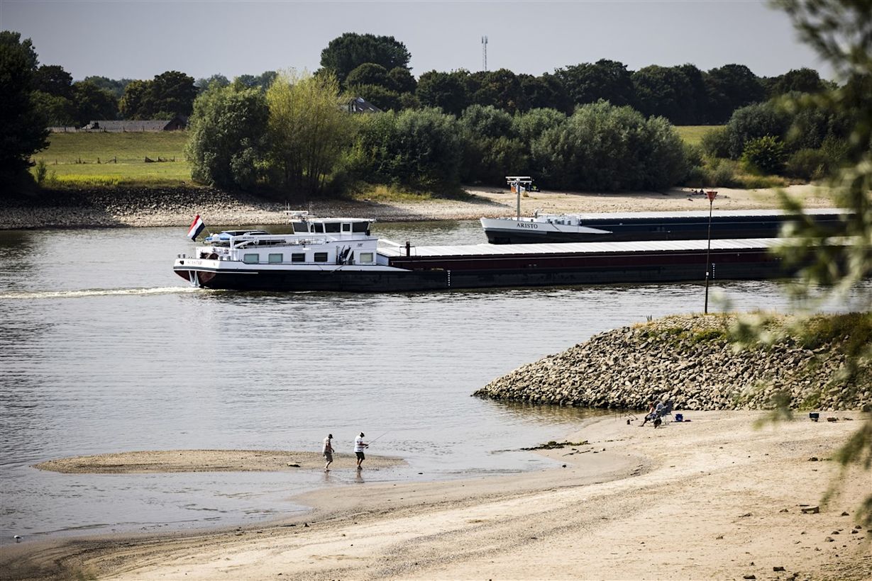 De Rijn bij Lobith. Foto: ANP / Rob Engelaar.