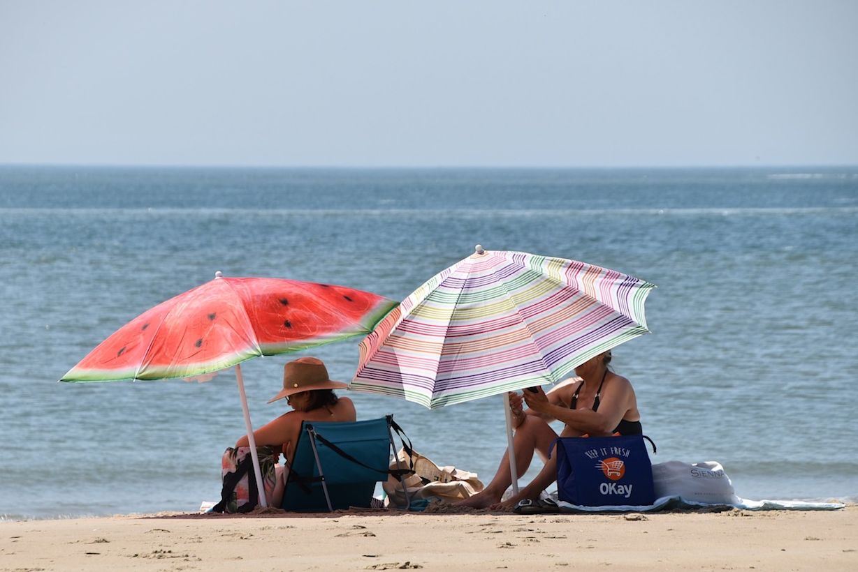 Het is strandweer deze dagen. Foto: Anne-Marie van Iersel