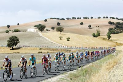 Gunstige omstandigheden bij start Vuelta