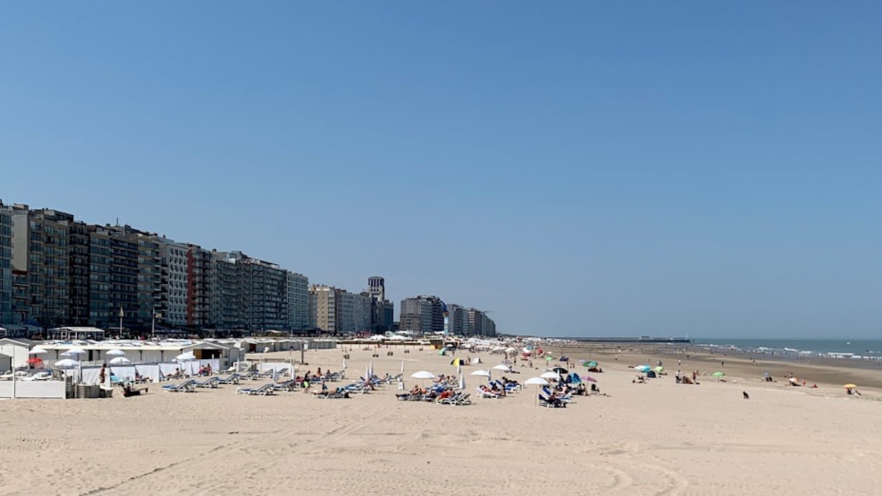 Strandweer in Blankenberge. Foto: Yannick Damen