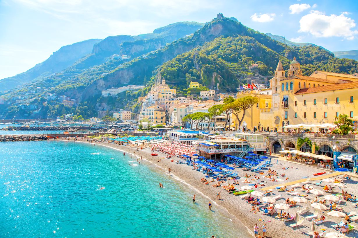 Prachtig zomerweer aan de Italiaanse kust. Foto: Adobe Stock/Arcady