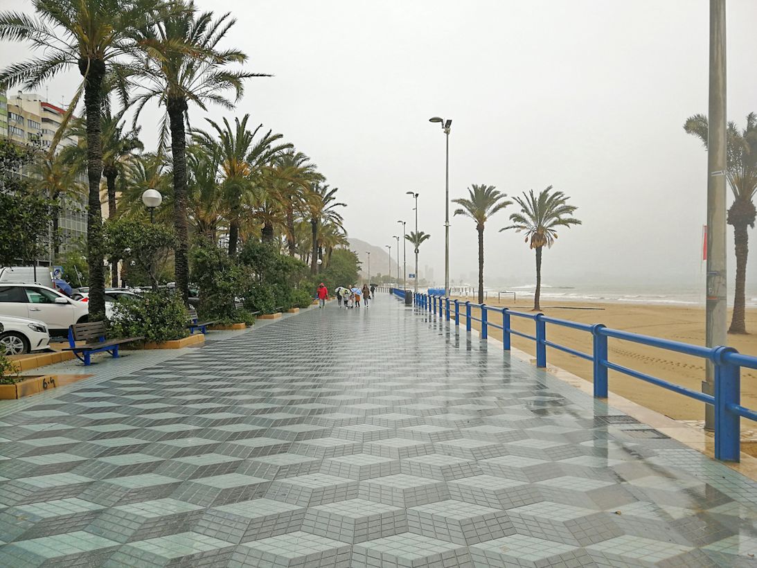 Neerslag in Spanje. Foto AdobeStock / Siur