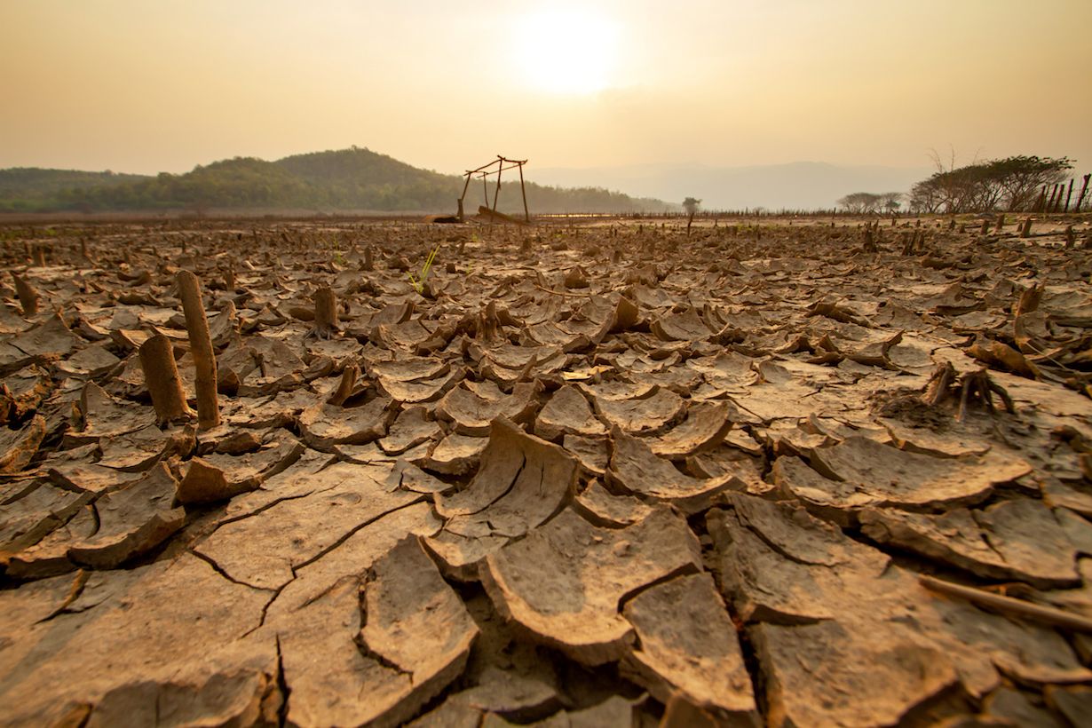 Droogte door El Niño. Foto: Adobe Stock / Piyaset