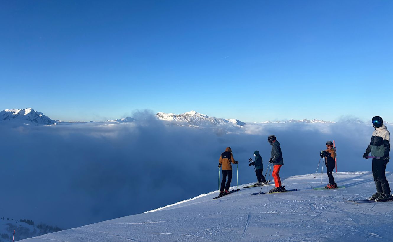 Wintersport, kinderen. Zwitserland. Foto: Floris Lafeber.