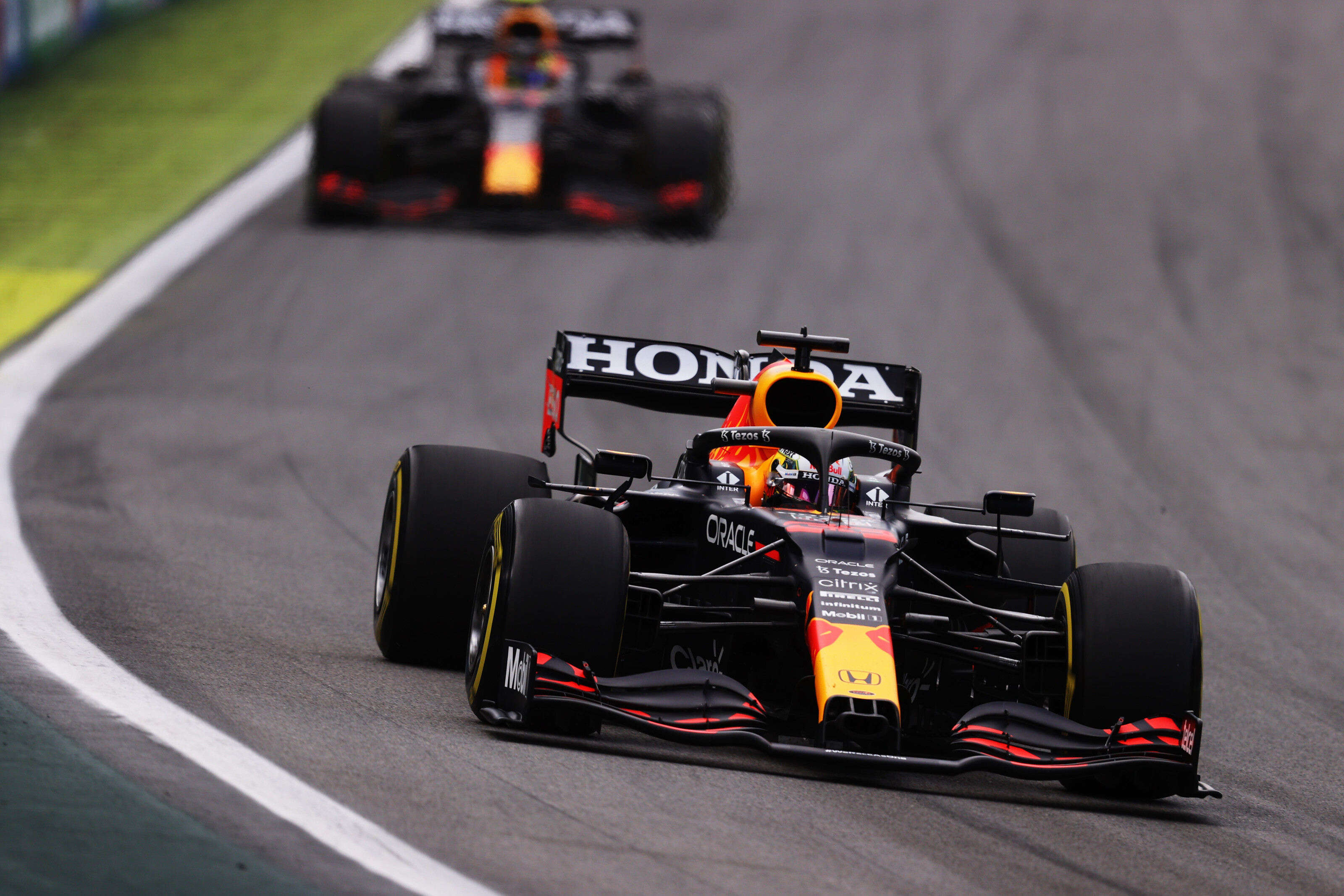 Max Verstappen in Brazilië 