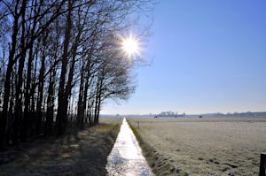 Weekverwachting: zonnige en erg koude kerst