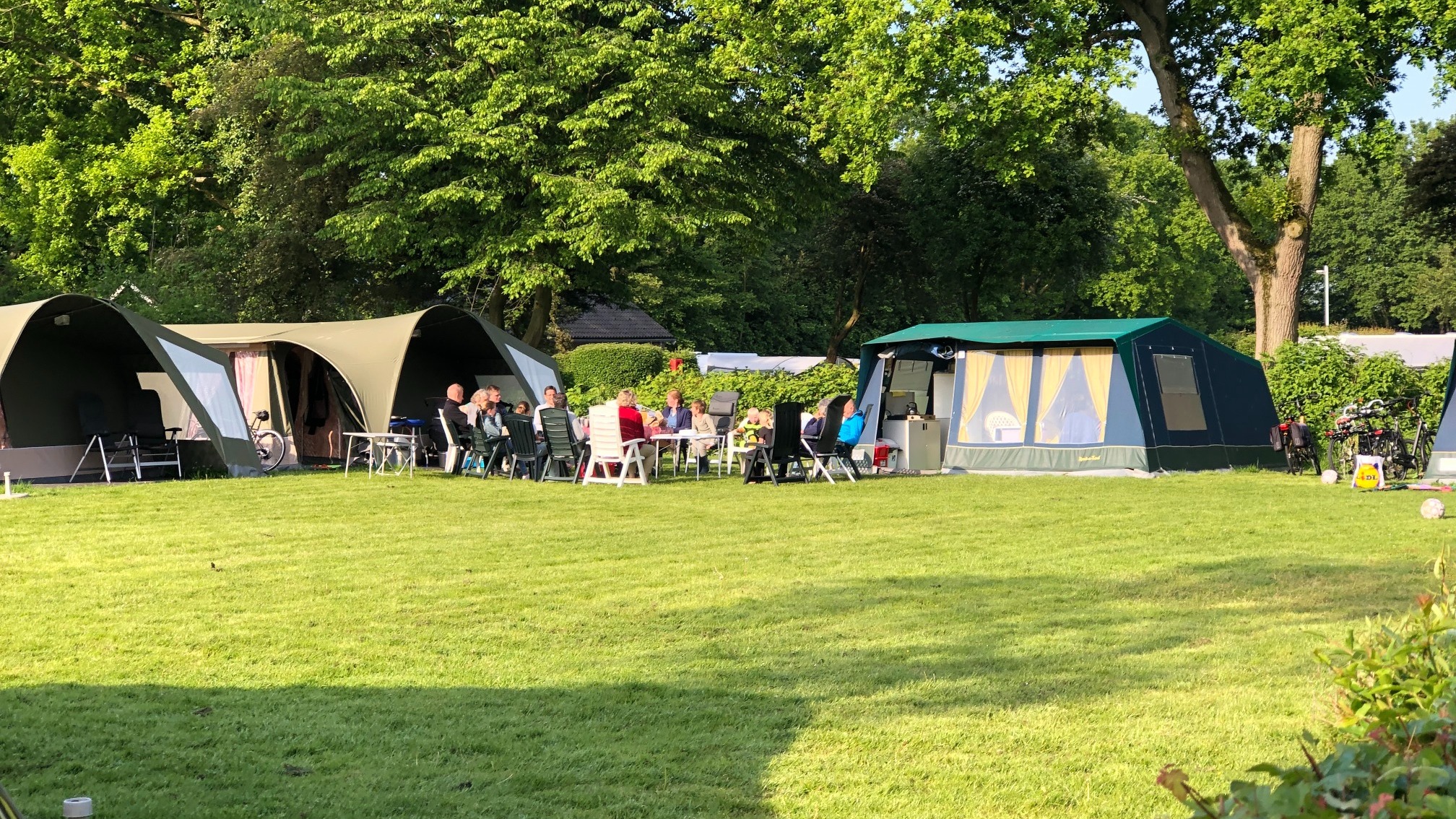 Volgende week prima weer op de camping? Foto: Jolanda Bakker