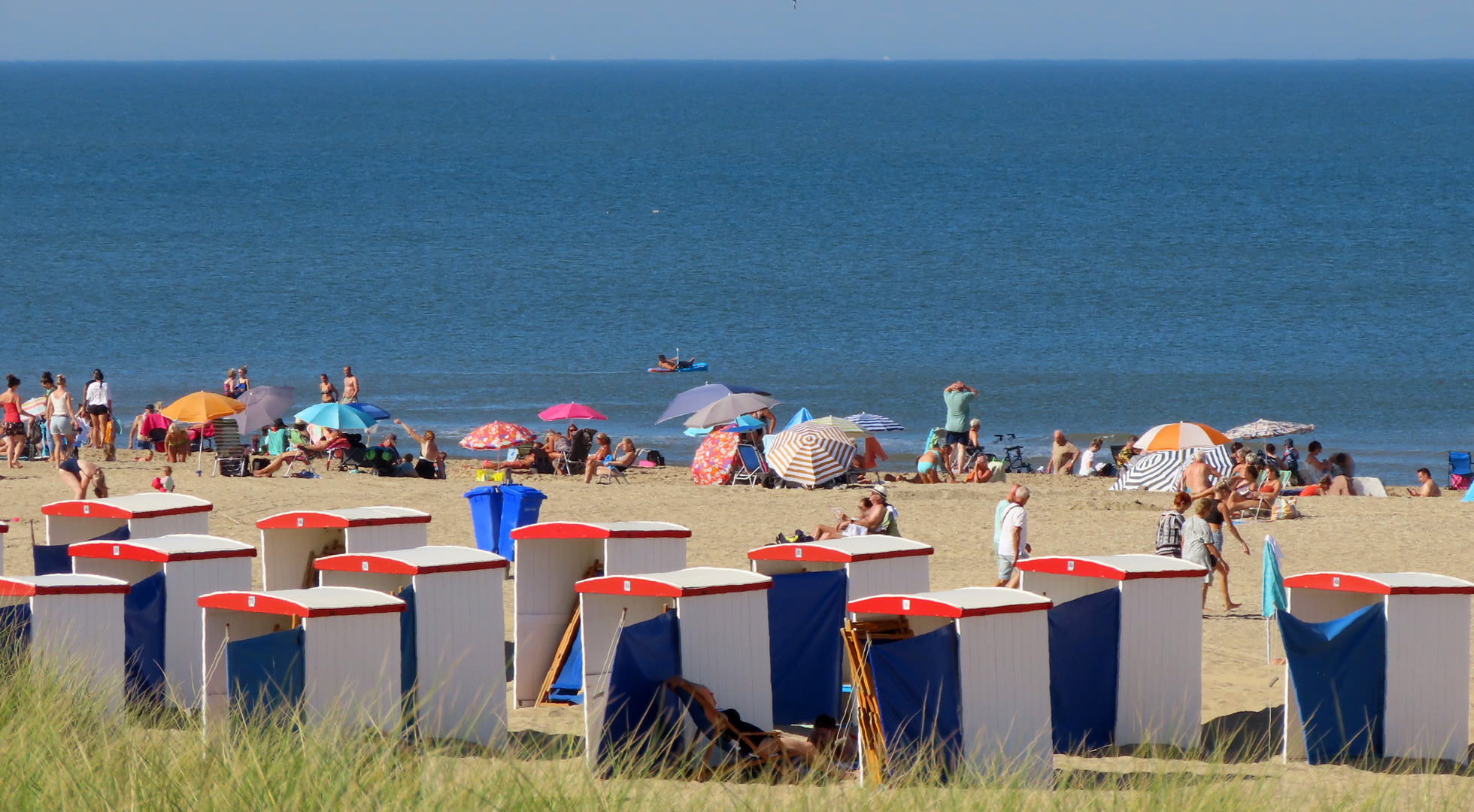 Wordt het deze week lekker strandweer? Foto: Gieny Westra