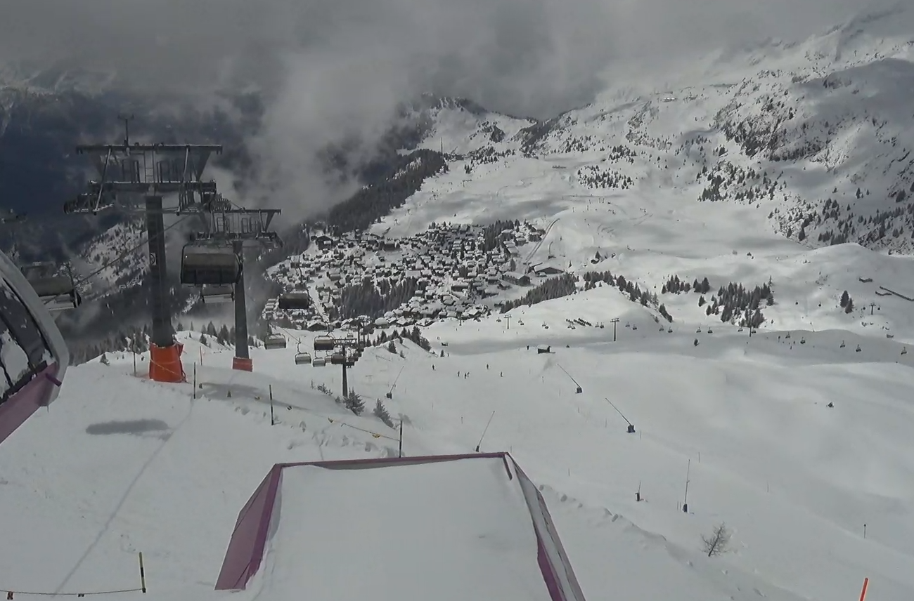 Rustig op de pistes in Bettmeralp, Zwitserland op 30-3-2026. Bron: Feratel