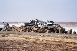 Zeker 2300 doden door overstromingen in Libische stad Derna