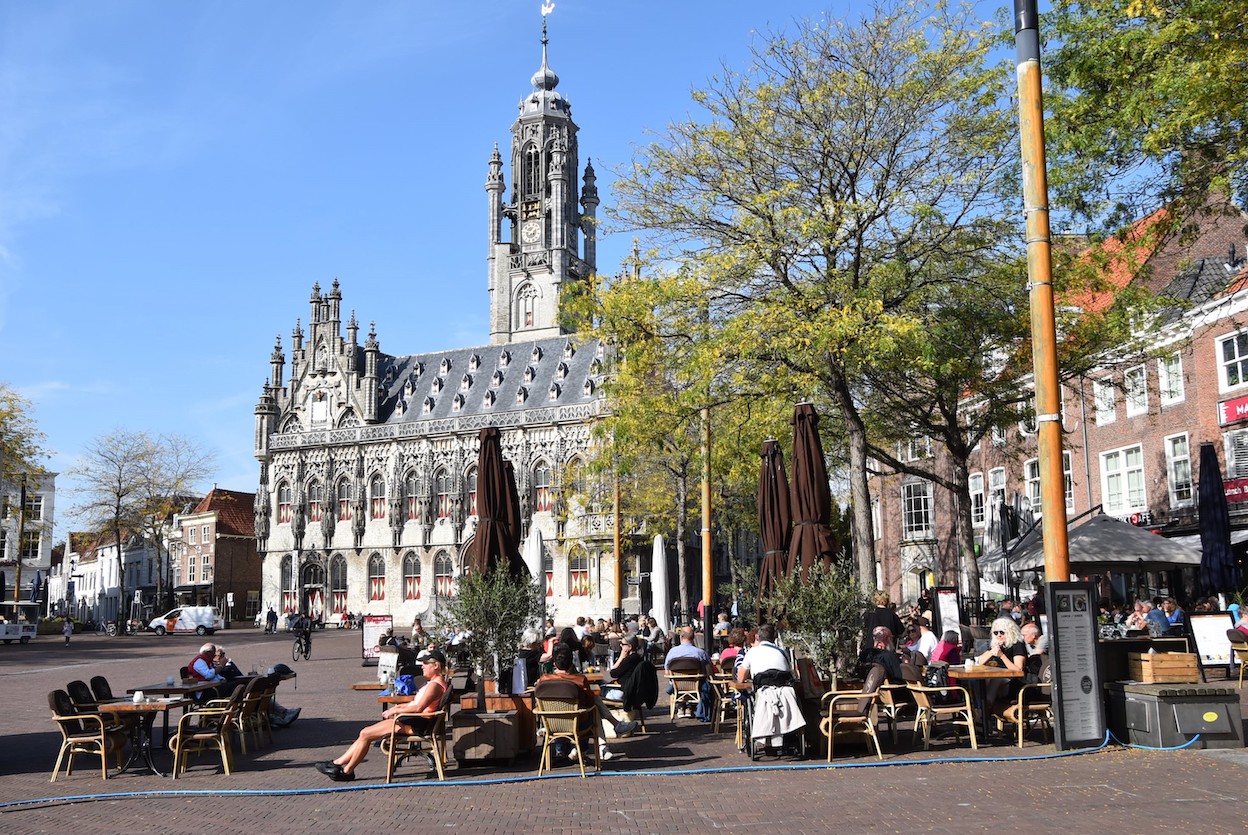 Uitzonderlijk warm herfstweer. Foto: Anne-Marie van Iersel