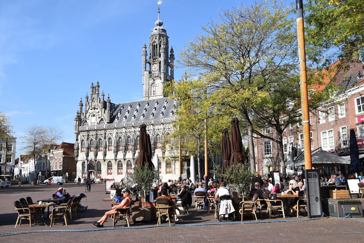 Uitzonderlijk warm herfstweer. Foto: Anne-Marie van Iersel