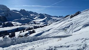 Wintersport: veelal droge en zonnige condities!