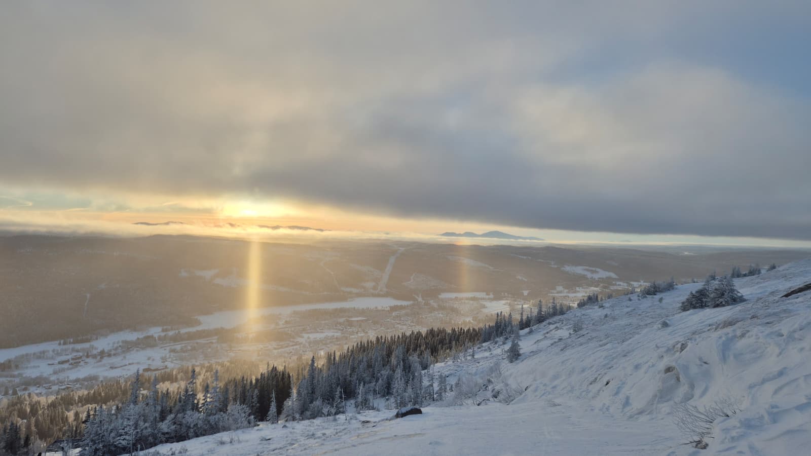 Winters landschap in Duved, Zweden. Foto: Jelmer Nas