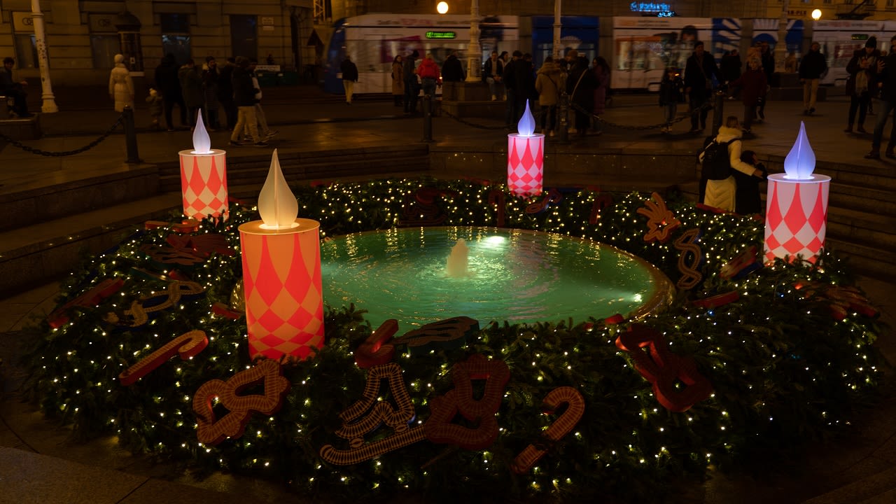 Kerst in Zagreb. Foto: Adobe Stock / Dejan