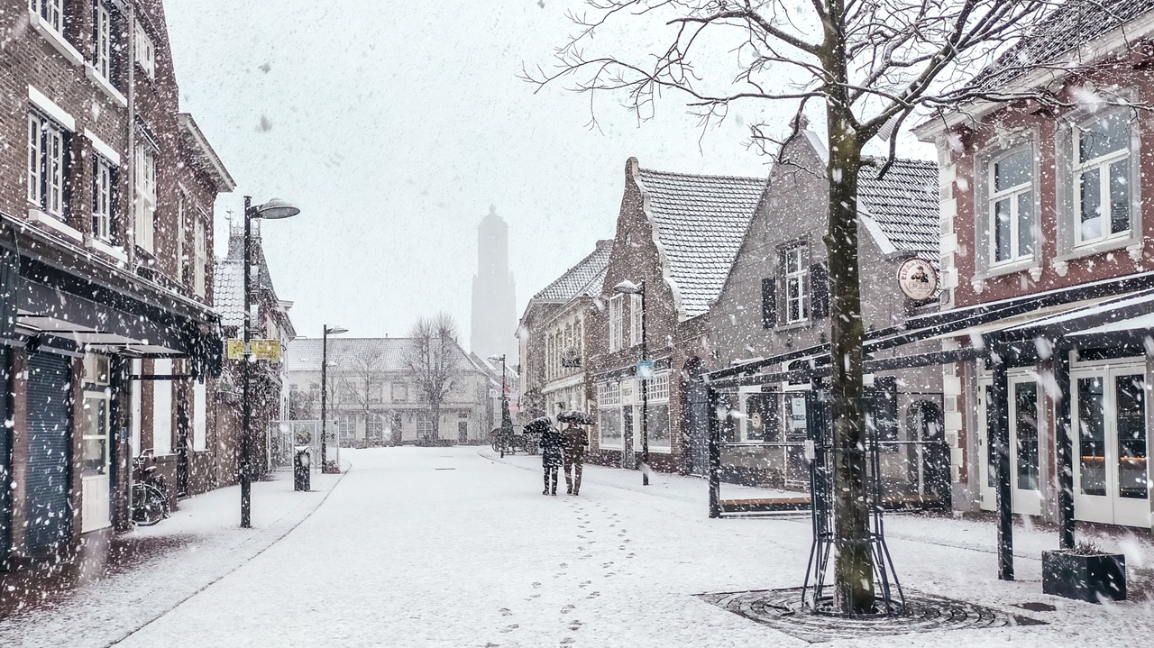 Sneeuw op komst. Foto: Jos Hebben