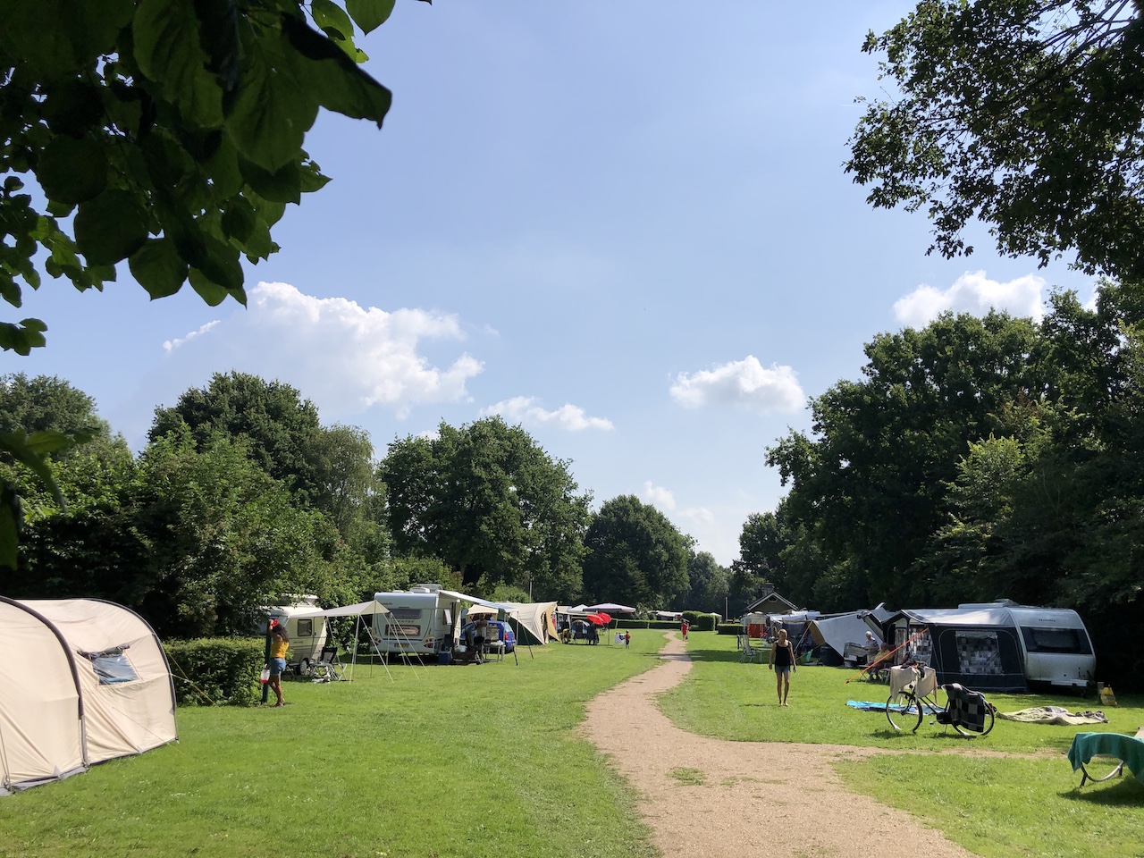 Zomervakantie op de camping
