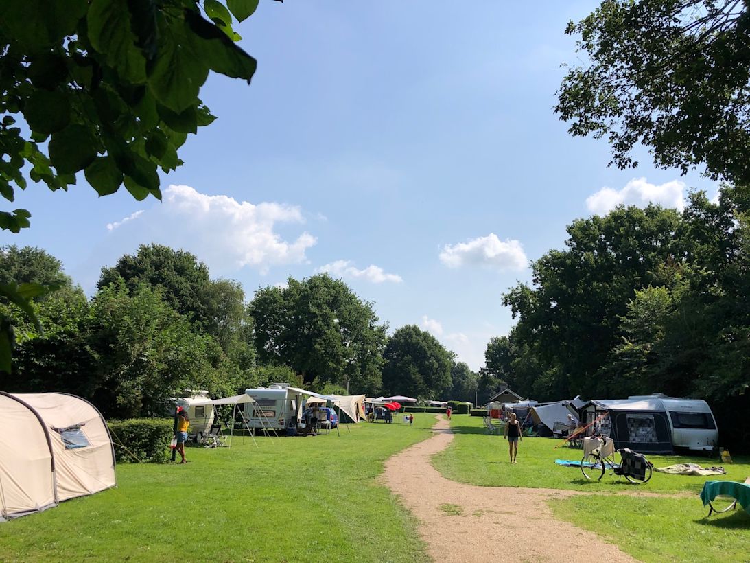 Zomervakantie op de camping