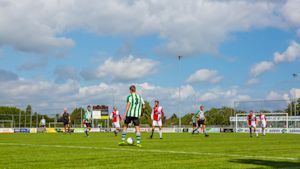 Dit is het beste weer om te voetballen