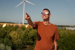 Zo goed zijn de zonsverduistering en de vallende sterren te zien