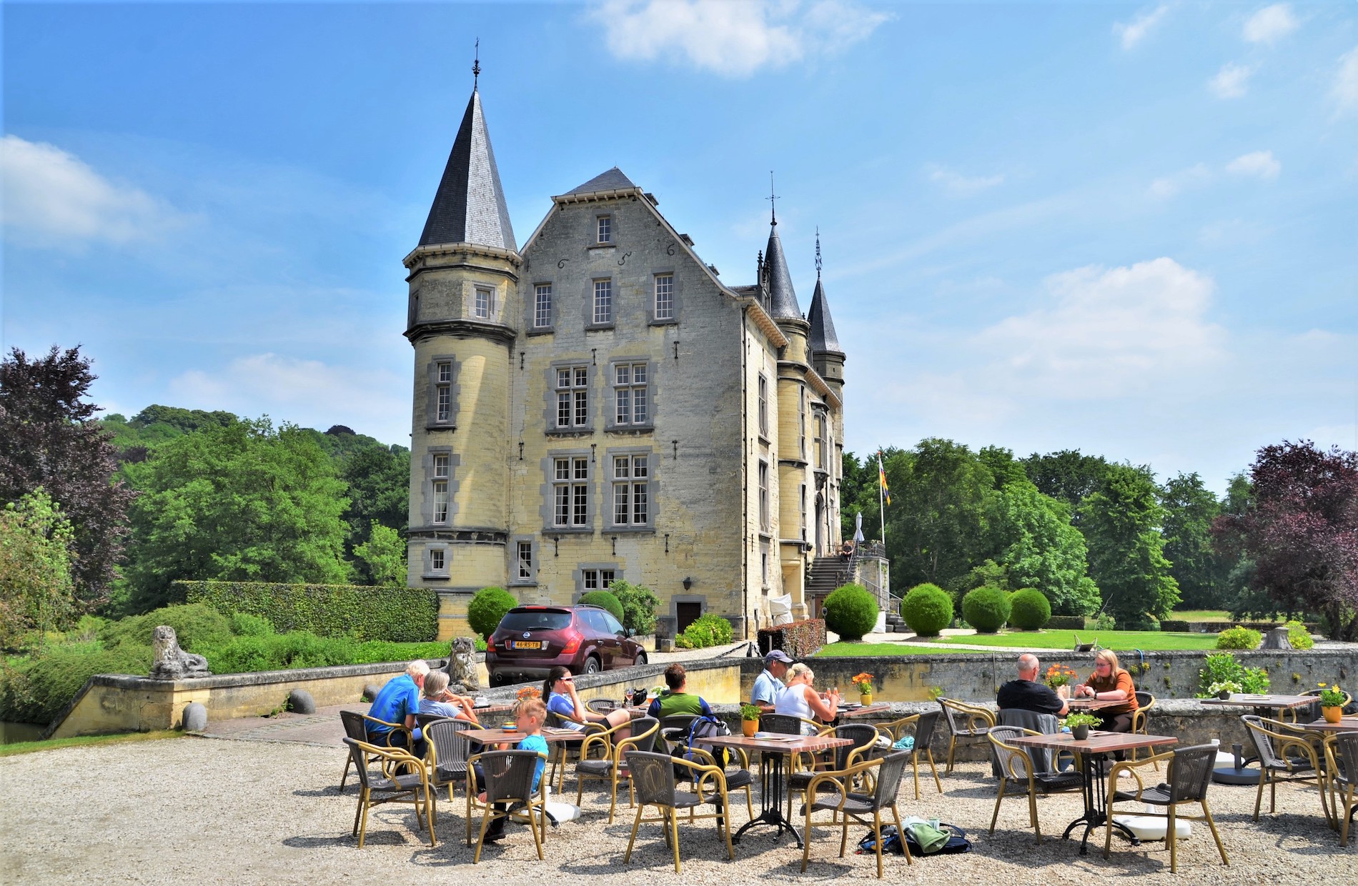 Zon, Limburg, terras, Valkenburg
Foto: Jan Boneschansker