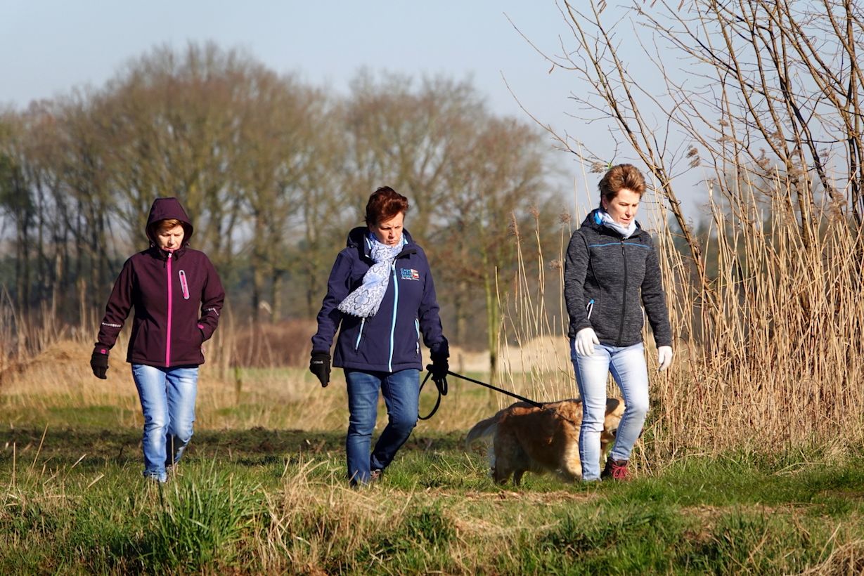 Een warme jas komt vooral later in de week weer goed van pas. Foto: Ben Saanen.
