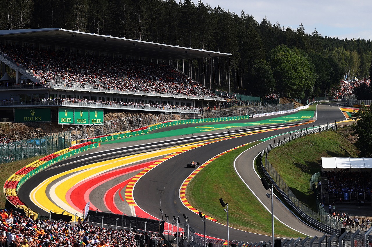 Het circuit van Spa Francorchamps. Foto: redboolcontentpool.com / Peter Fox / Getty Images