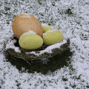 De koudste Pasen ooit gemeten