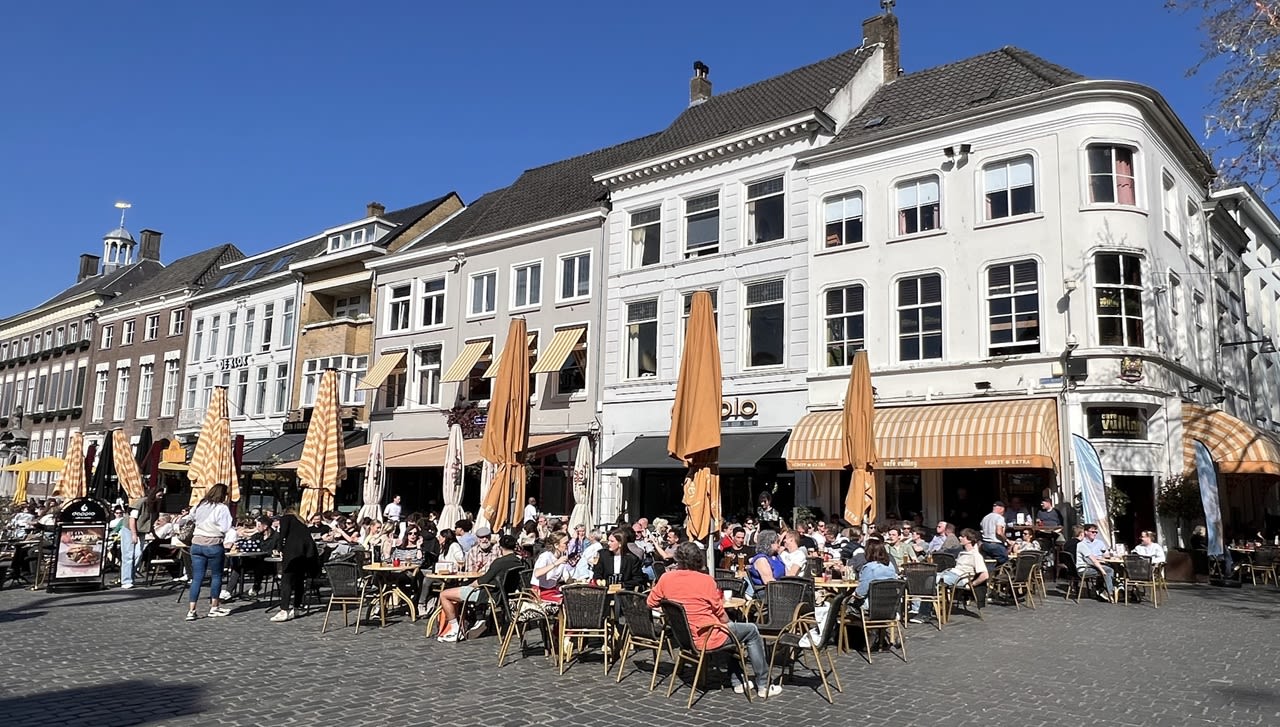 Het is de komende lente vaak terrasjesweer. Foto: Henk Voermans