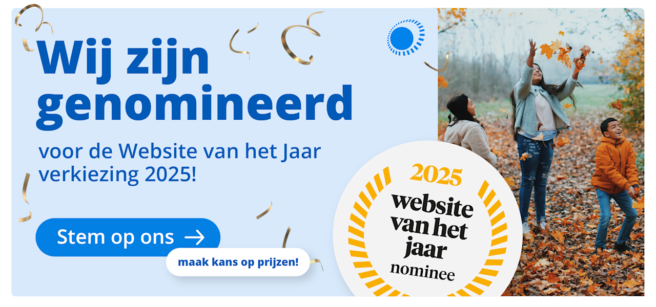 Website van het jaar 2025 blog banner