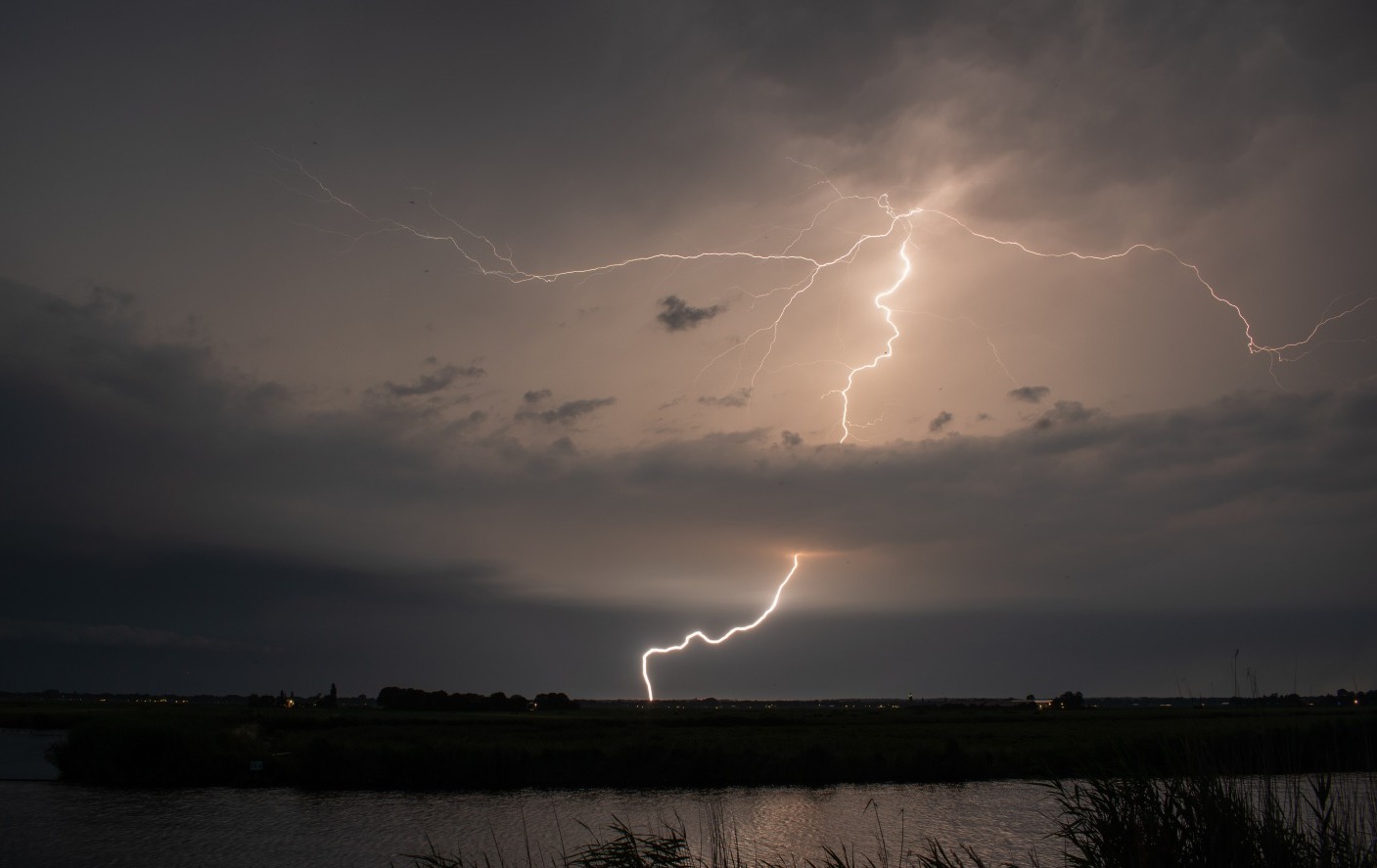Onweersbuien tijdens laatste week zomervakantie