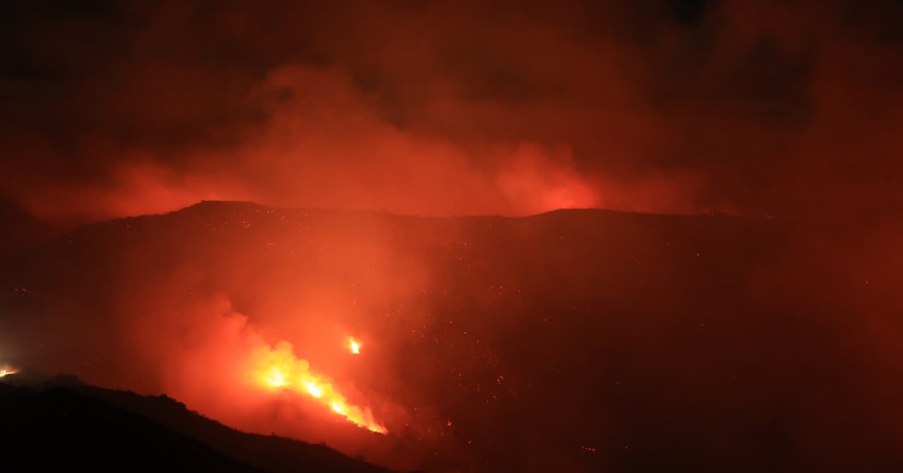 Malibu, Californië, 10 December, 2024. Foto via ANP David SWANSON / AFP