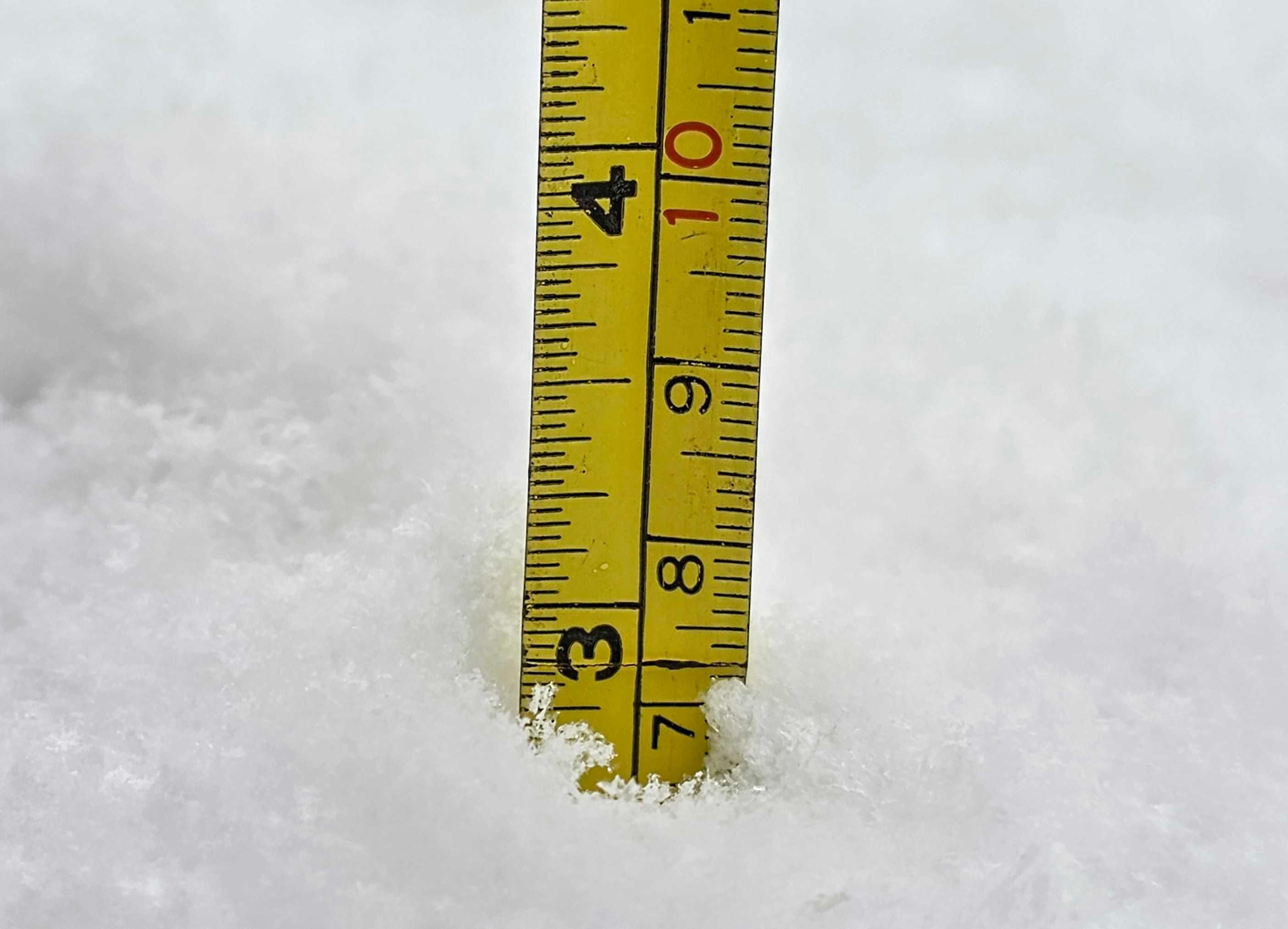 In de omgeving van Berg en Dal en Groesbeek is 7 cm sneeuw gevallen. Foto: Wouter van Bernebeek
