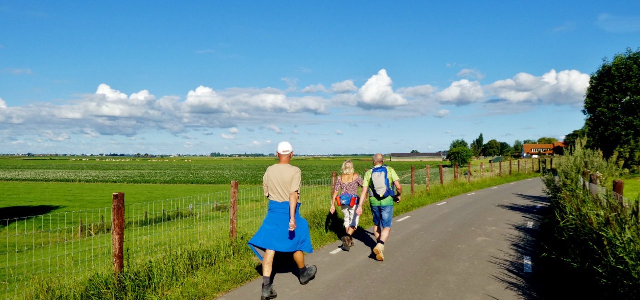 Zon en stapelwolken. Foto: Ton Wesselius