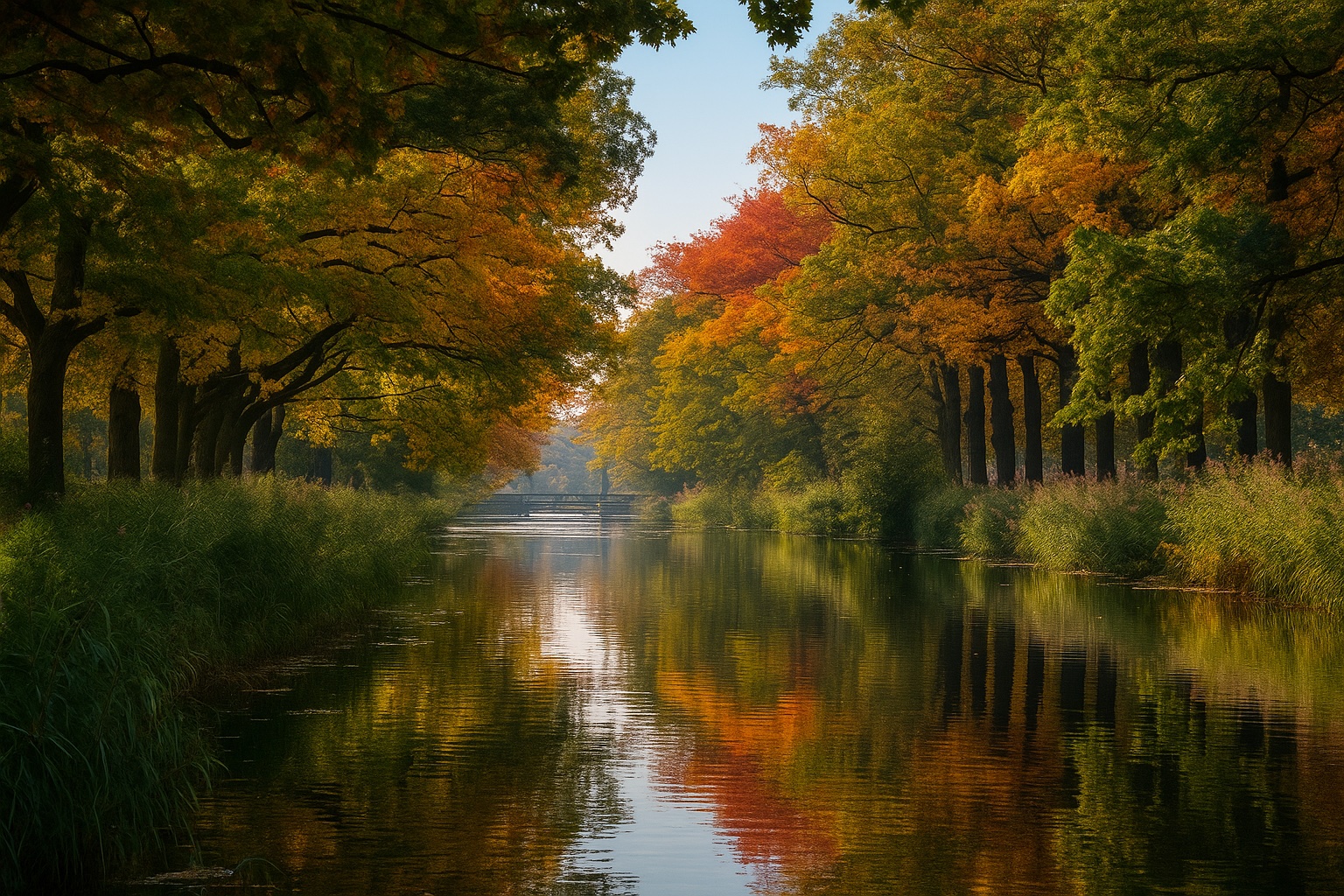 Herfstkleuren in het bos. Foto: Dave Haasewinkel