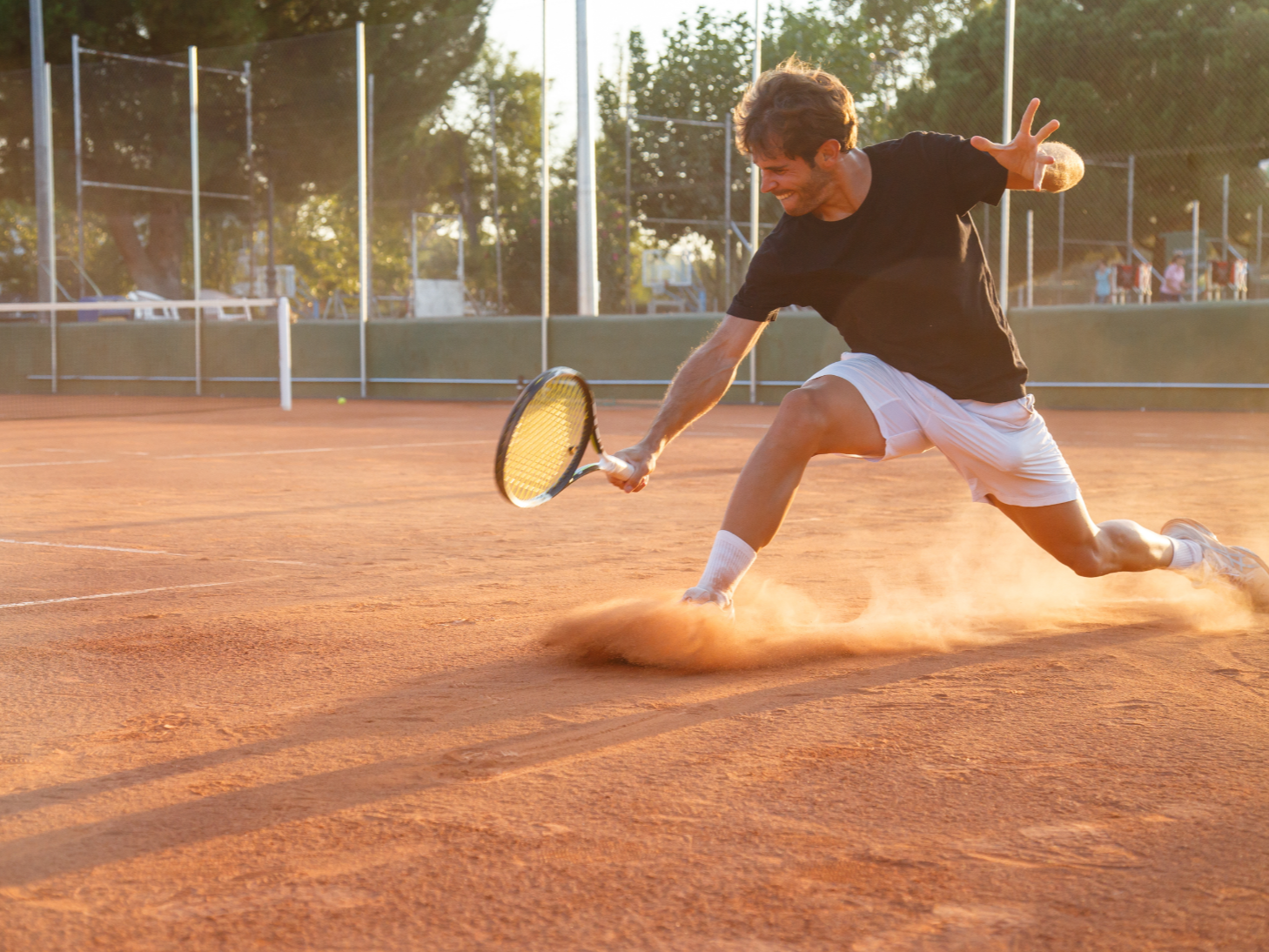 Dit is het beste weer om te tennissen