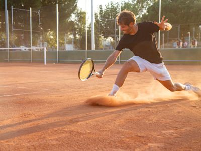 Dit is het beste weer om te tennissen