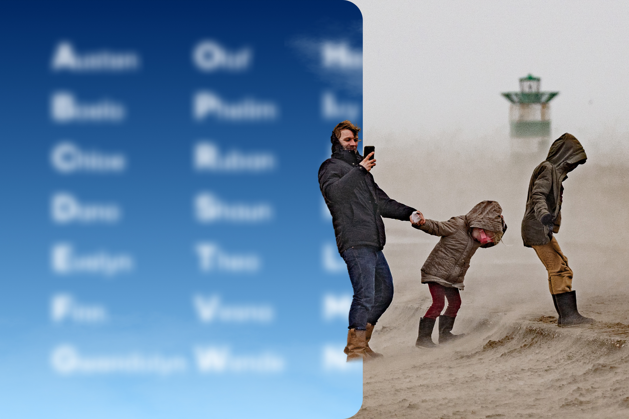Dit zijn de stormnamen van seizoen 2026-2027