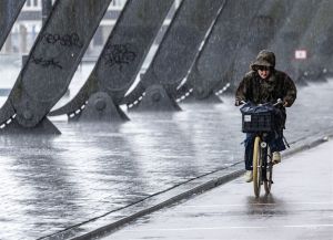 Al dubbele maandsom regen in Noord- en Zuid-Holland