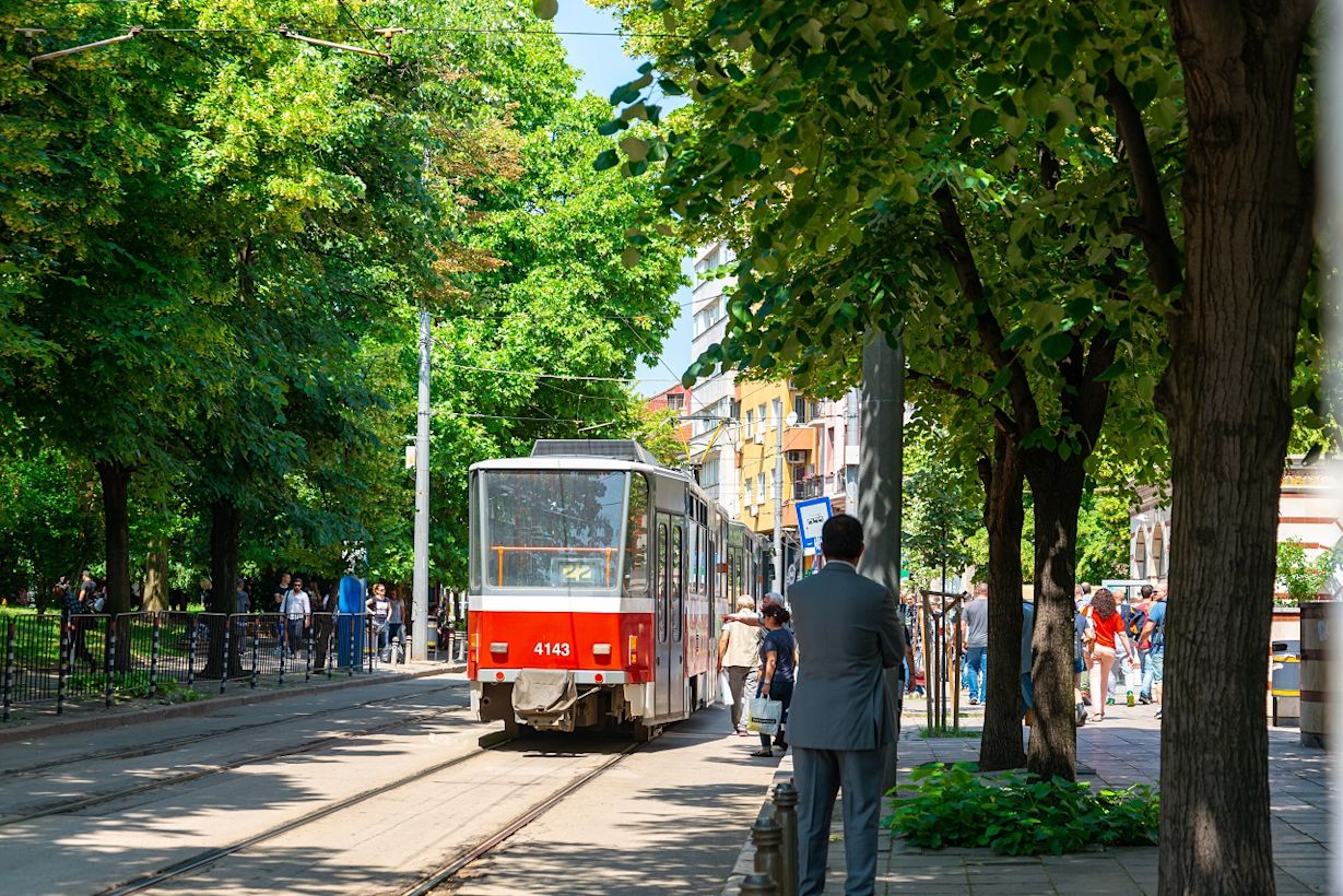 Tram in Sofia. Beeld: AS / ilolab Sofia