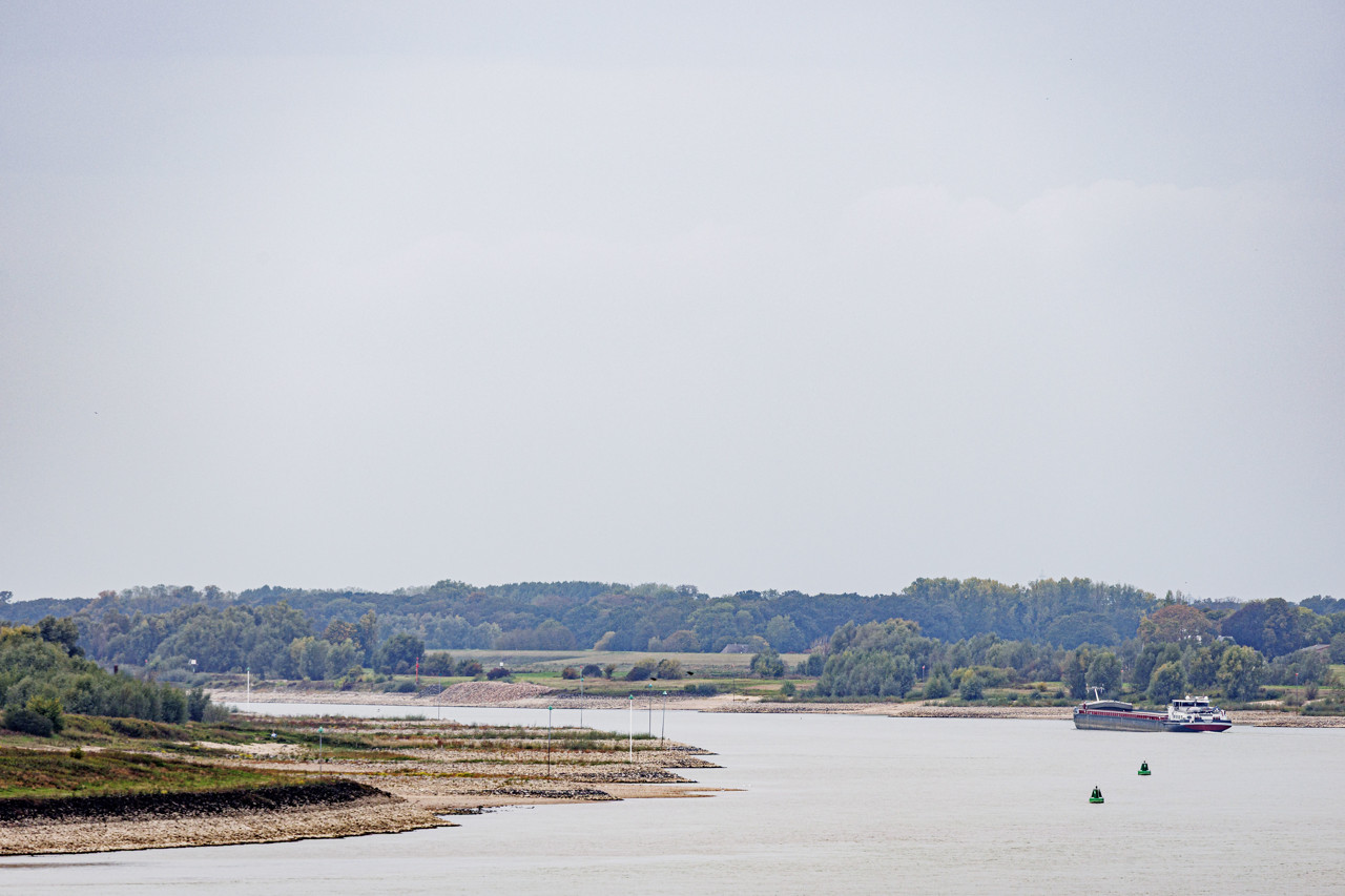 Neerslag op komst, maar nog steeds lage afvoer in Maas en Rijn