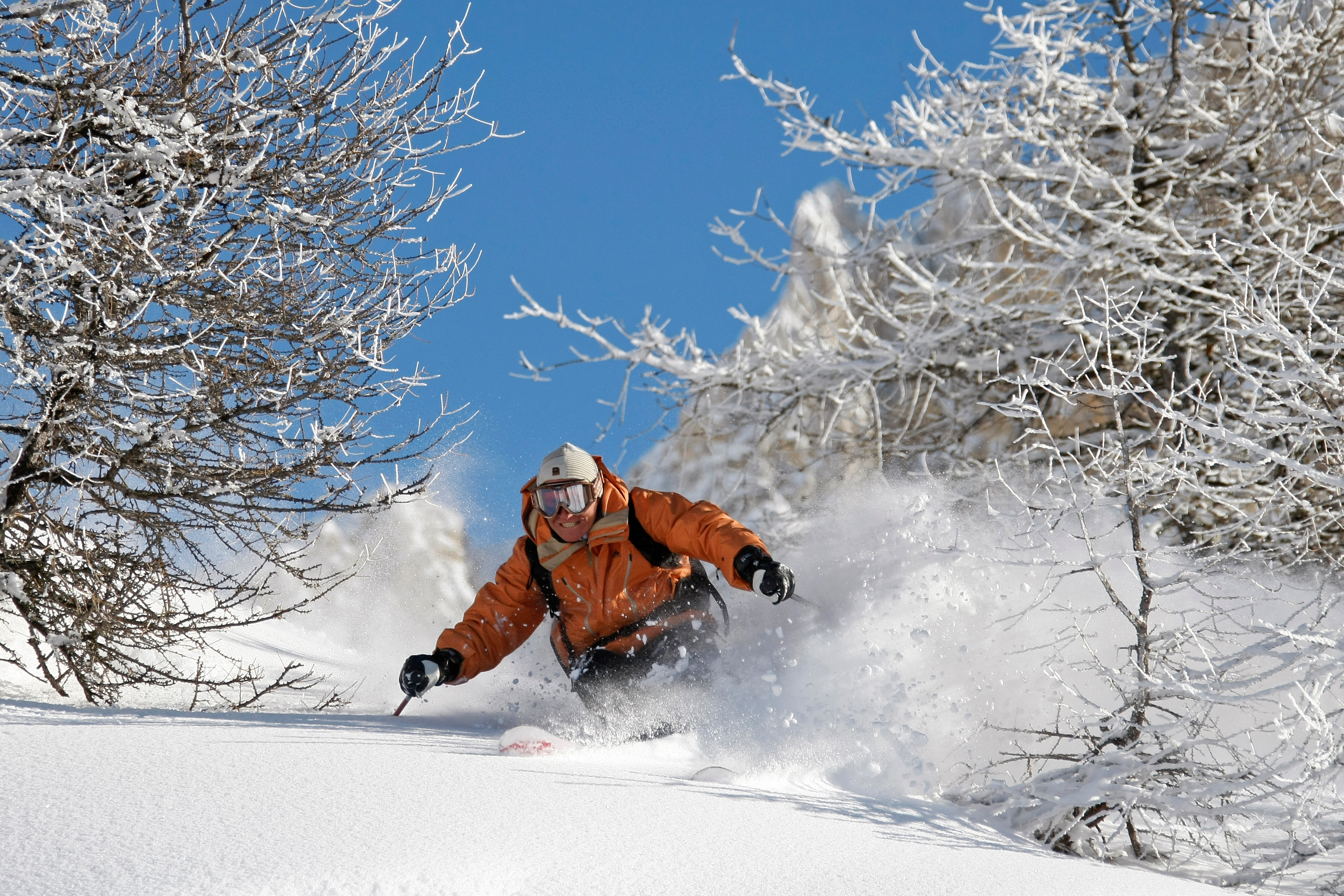 Off-piste skiën. Foto: Adobe Stock / stefcervos