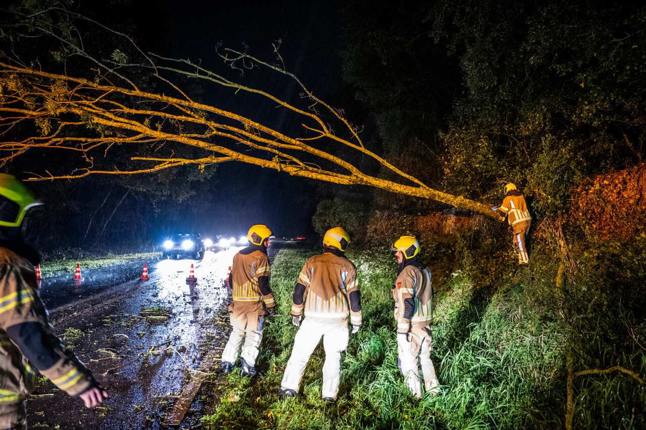 Storm Boelo zorgt op verschillende plekken voor overlast