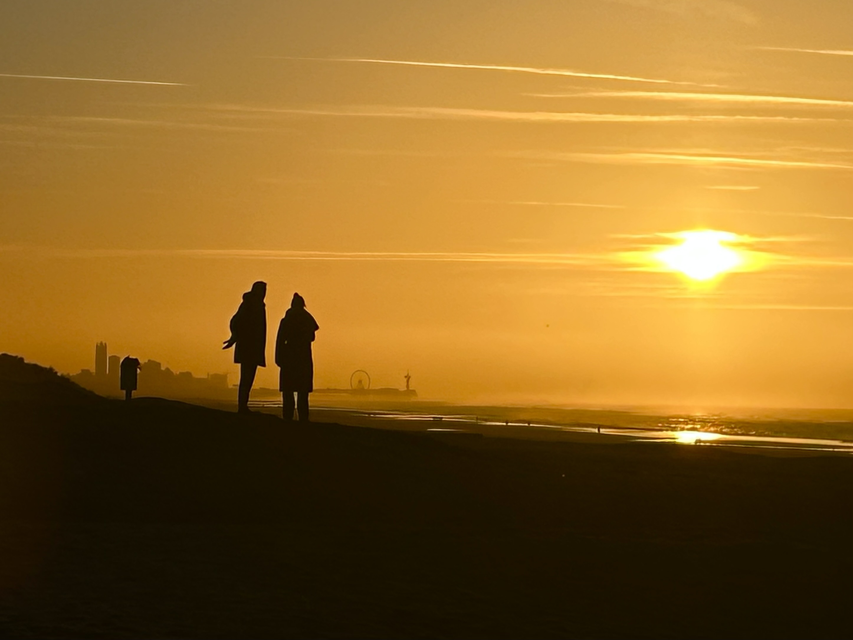 Het was een zonnige decembermaand. Foto: Jeanine Punt